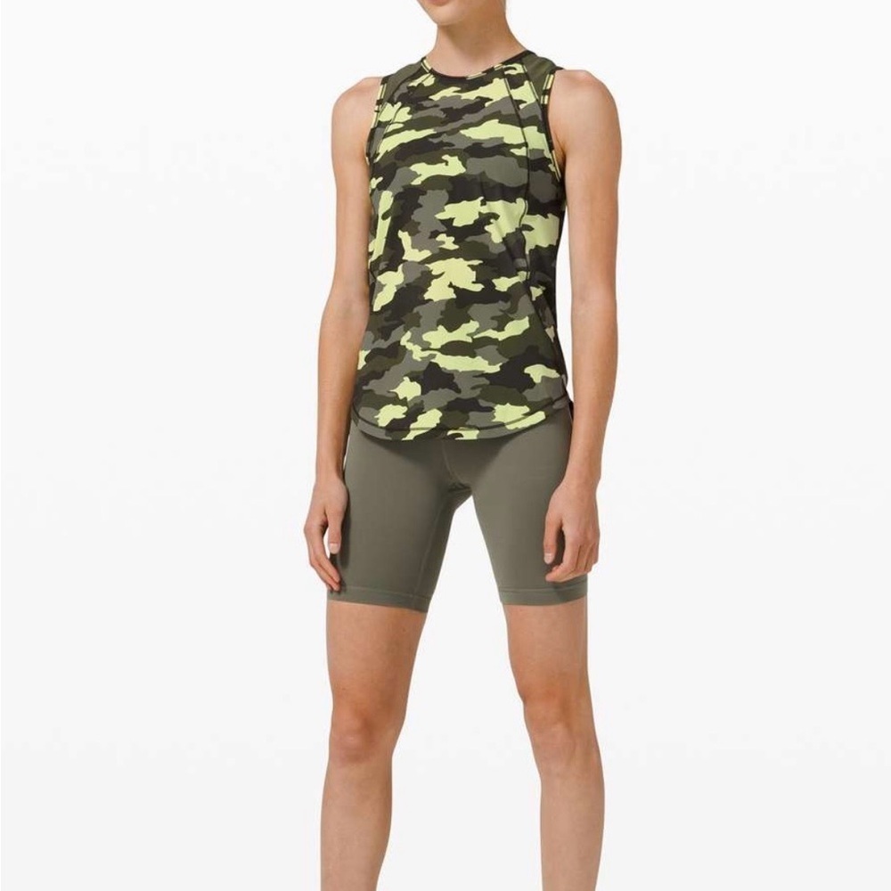 Lululemon Sculpt Tank Heritage 365 Women's Camouflage Top